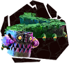 Artwork of a Munchoid from Donkey Kong Bananza