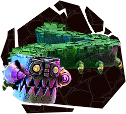 Artwork of a Munchoid from Donkey Kong Bananza
