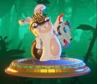 Model of a Collector in the Donkey Kong Adventure DLC of Mario + Rabbids Kingdom Battle