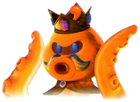 Artwork of King Kaliente from Super Mario Galaxy.