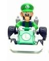 A figurine of Luigi from Mario Kart DS driving the Standard LG