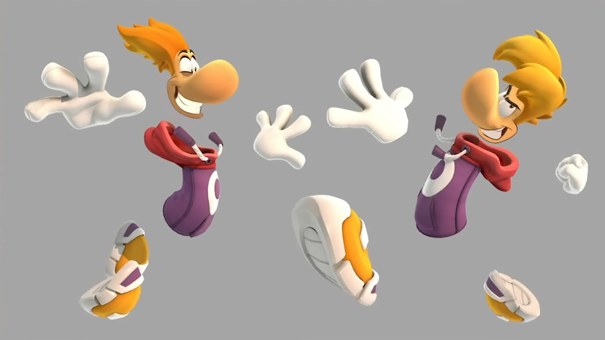 File:M+RSoH Rayman concept art 4.png - Super Mario Wiki, the Mario ...