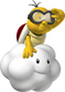 Artwork of the playable red Lakitu in Mario Kart 7 (later used in Mario Kart Tour)