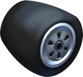 Slick tire from Mario Kart 7