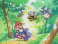 Mario runs into an Ant, a Bee, and a Battle Beetle