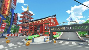 View of Tokyo Blur 4 in Mario Kart Tour