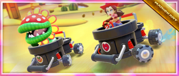 The Boo Pipes Pack from the Pipe Tour in Mario Kart Tour