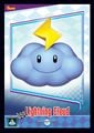 The Lightning Cloud card from the Mario Kart Wii trading cards
