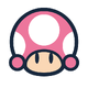 Toadette's Emblem from Mario Kart World