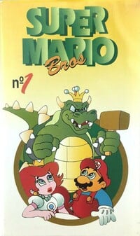 No. 1 of The Adventures of Super Mario Bros. 3 Spanish dub VHS series, distributed by Producciones Panther.