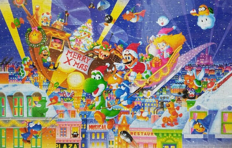 File:Mario Christmas Puzzle Artwork 3.jpg