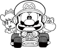 Mario, Peach, and Yoshi Page 172