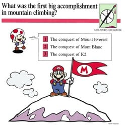 A card from Mario Quiz Cards