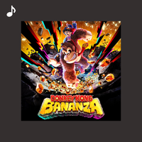 Cover image for the Top tracks playlist from Donkey Kong Bananza on Nintendo Music