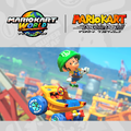 The Japanese cover for the "Free Roam with Mario Kart: Double Dash!!" playlist