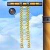 Squared screenshot of a rope ladder from New Super Mario Bros. U.