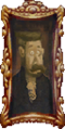 Luigi's Mansion sprite of a portrait, presumably of Neville