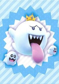 King Boo group card from the Super Mario Trading Card Collection