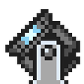 Icon of a cannon from Super Mario Maker 2 (Super Mario World style)