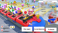 Results screen of Carnival Coaster if the players win