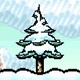 Frozen tree