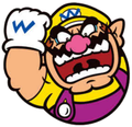 Wario icon, styled similarly to the Super Mario 3D World icons