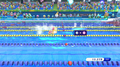 100m Freestyle Swimming