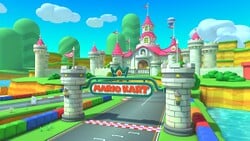GBA Peach Circuit in Mario Kart Tour