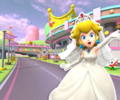 The course icon with Peach (Wedding)