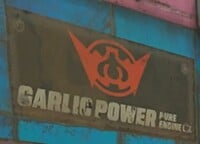 Garlic Power Pure Engine in Mario Kart World