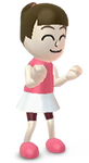 Artwork of a Mii from Mario Sports Mix