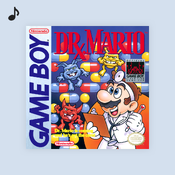 Cover image for the Top tracks playlist from Dr. Mario (Game Boy) on Nintendo Music