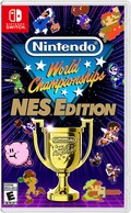 The American box art for Nintendo World Championships: NES Edition.