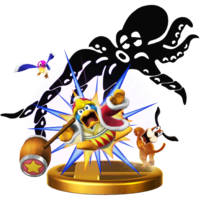 Mr. Game & Watch's Final Smash trophy, from Super Smash Bros. for Wii U.