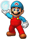 Sprite of Ice Mario, from Puzzle & Dragons: Super Mario Bros. Edition.