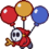 Sprite of a Sky Guy, from Paper Mario.
