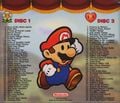 Back cover of Paper Mario Game Music Soundtrack CD