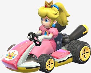 Princess Peach from Mario Kart 8