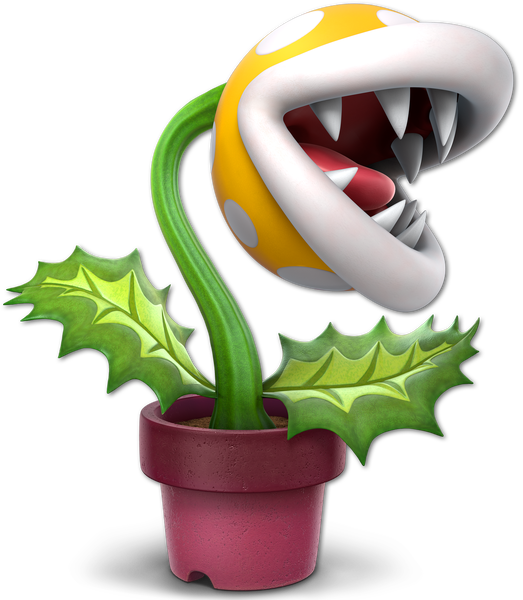 File:Piranha Plant (Yellow) SSBU.png