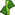 Rendered model of a small segment of Sproutle Vine in Super Mario Galaxy.