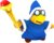 Rendered model of a Magikoopa from Super Mario Galaxy.