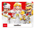 Mario, Princess Peach and Bowser in wedding outfit pack