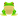 Dialogue sprite of a frog from Super Mario Odyssey.