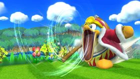 King Dedede's Inhale in Super Smash Bros. for Wii U.
