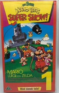 Cover of The Super Mario Bros. Super Show!: 1 Danish VHS