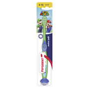 Pepsodent toothbrush with a color scheme inspired by Luigi