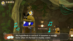 Screenshot of Nep-Enut Habitat from Yoshi and the Mysterious Book