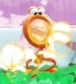 A Glubbit after eating an apple
