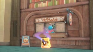 A Yoshi's location in Mario Kart World