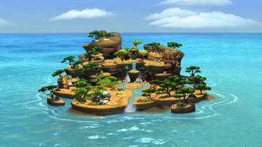 Bright Savannah from Donkey Kong Country: Tropical Freeze